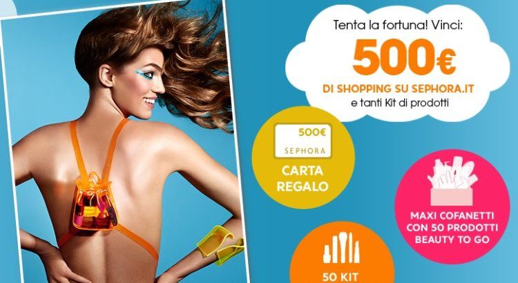Vinci 500€ di Shopping su Sephora.it e tanti Kit prodotti + Sconto sicuro del 15% 14