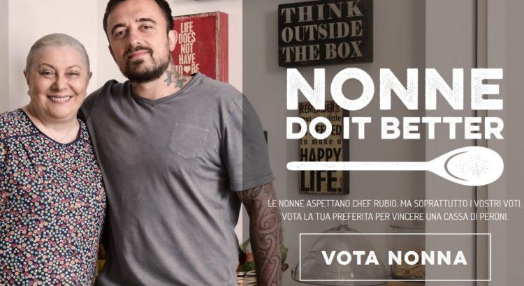 “Nonne do it better”: vota la tua nonna preferita e vinci una cassa di birra Peroni 1