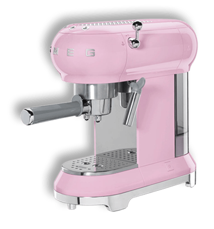 macchine da caffè Smeg 50 style rosa Concorso Bauli Un grande amore si vede dal mattino: vinci macchine da caffè Smeg rosa!