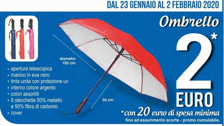 Ombrello in offerta da MD