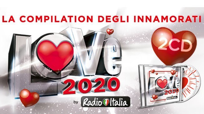 Vinci gratis la compilation “LOVE 2020” di Radio Italia 1