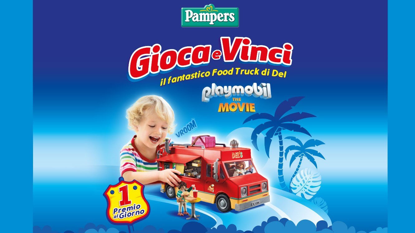 un Food Truck Playmobil con Pampers