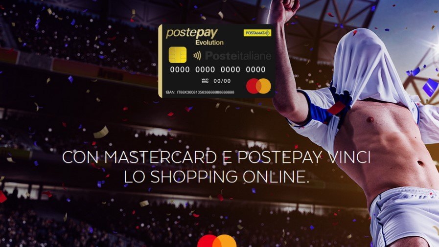 Concorso Postepay Evolution vinci buoni Amazon o partite Uefa