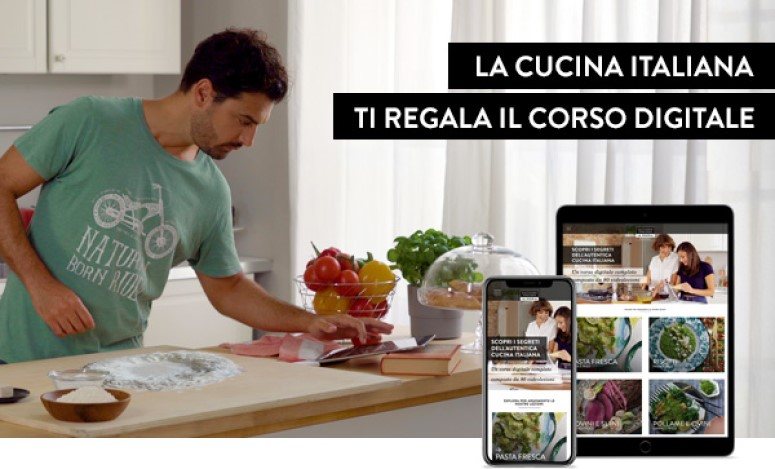 Corso digitale della Scuola de "La Cucina Italiana" gratis per 3 mesi 1