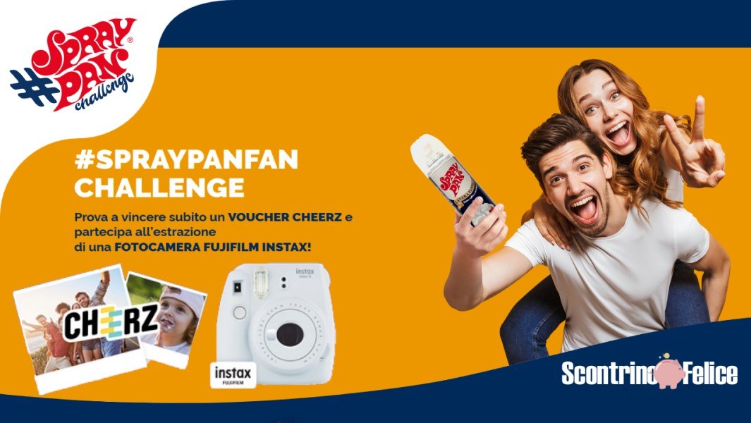 Concorso SprayPanFan Challenge - vinci Cheerz e Fujifilm Instax