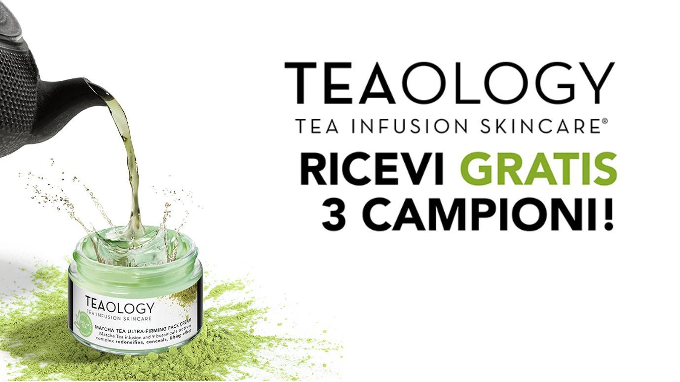 Richiedi subito 3 campioncini Teaology