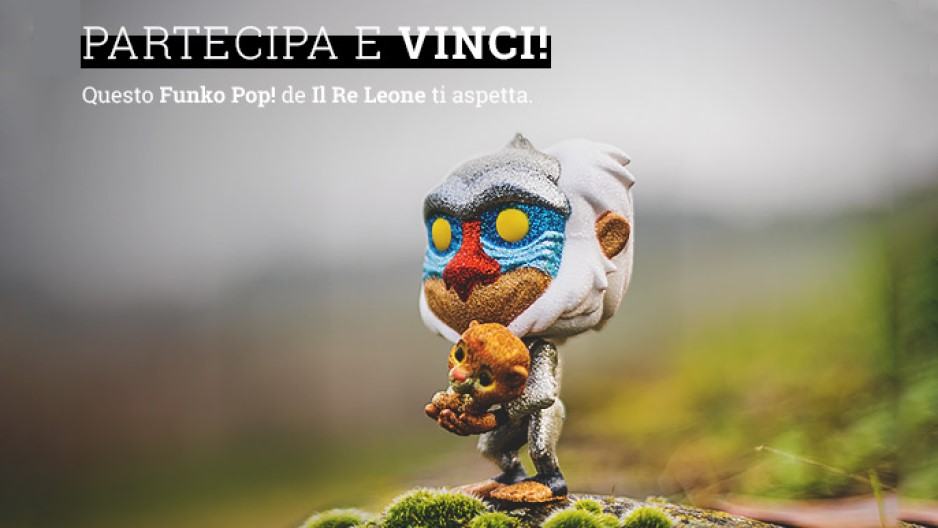 Vinci gratis Funko Pop de Il Re Leone