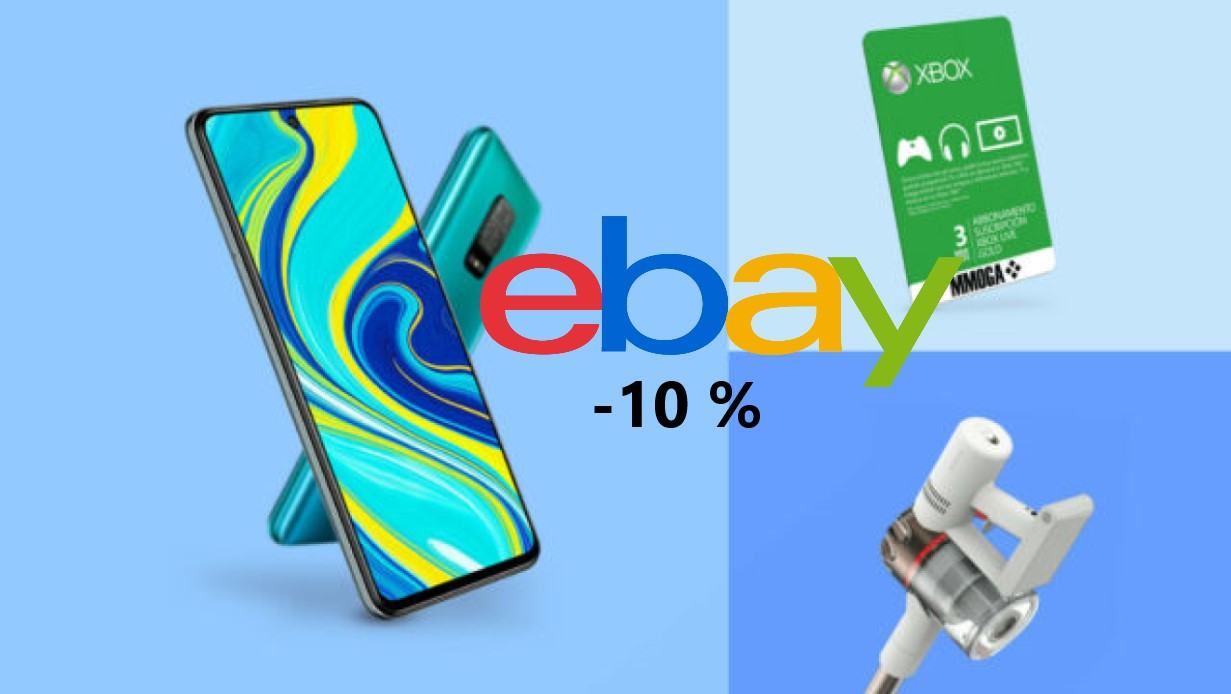 codice sconto ebay 10% valido tutto il 2020