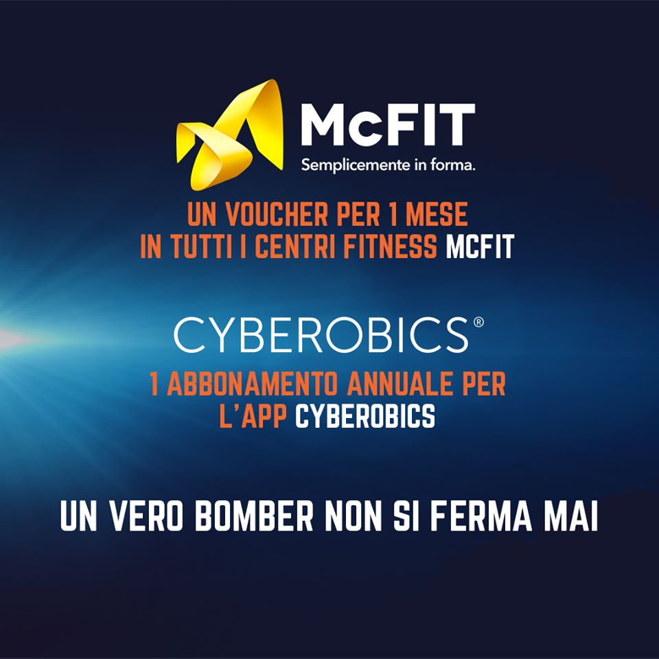 Concorso a premi Gillette Bomber Kit - Abbonamento McFit e Cyberobics