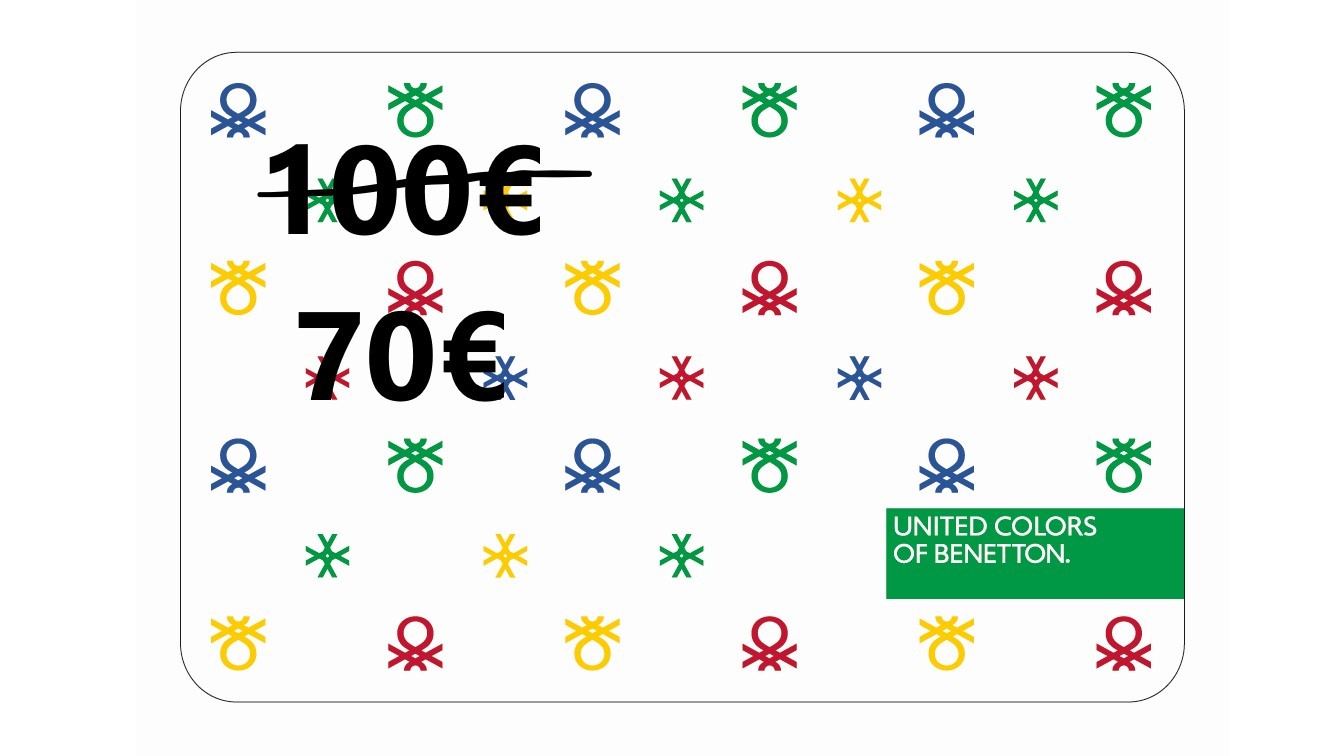 codice sconto gift card Benetton