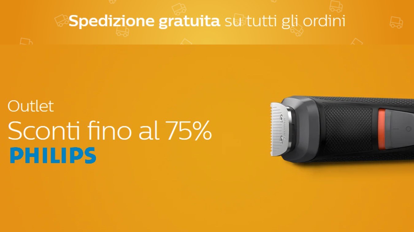 Outlet online Codici Sconto Philips