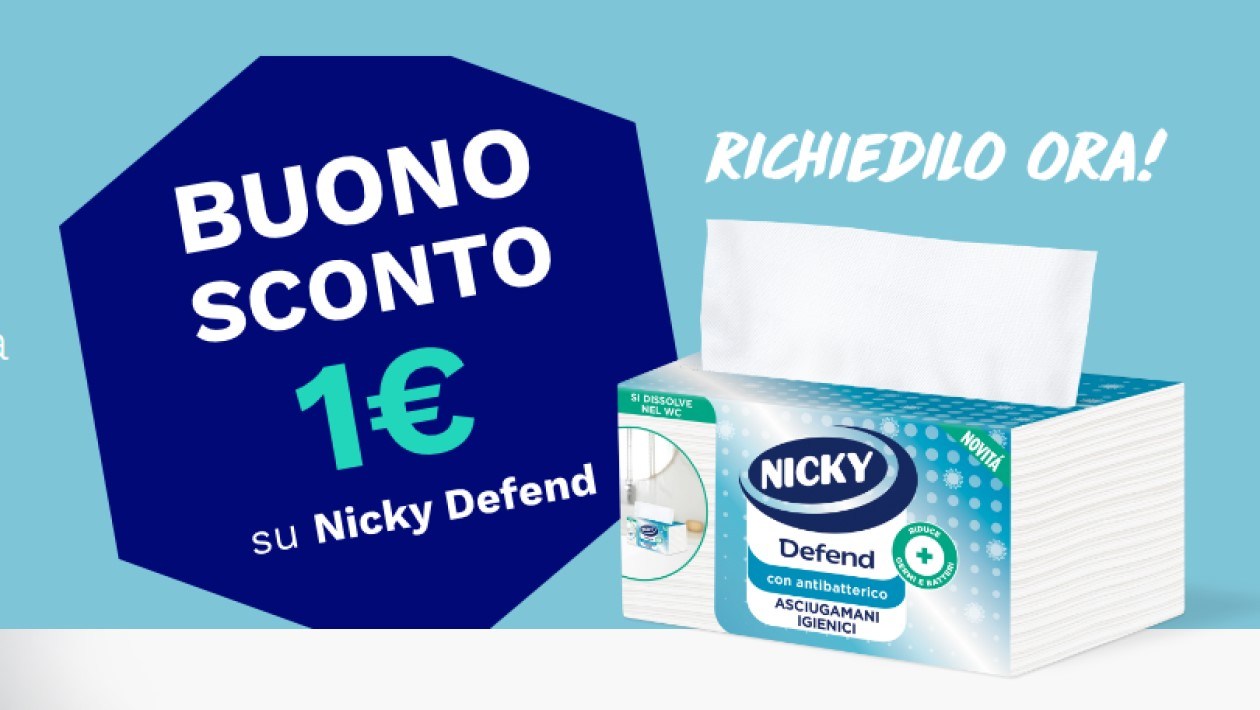 Buono Sconto Nicky Defend