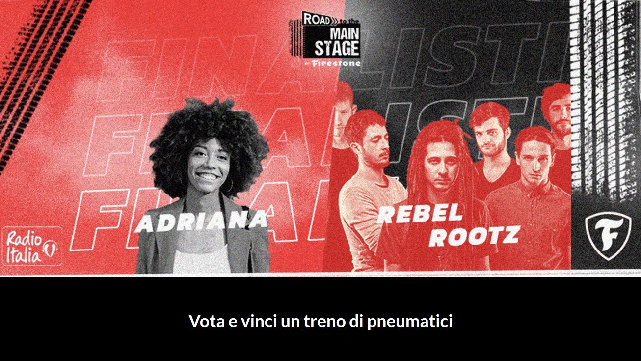 Road to the Main Stage vinci gratis treno pneumatici Firestone