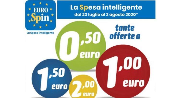 Anteprima Volantino Eurospin valido dal 23-07 al 02-08 2020
