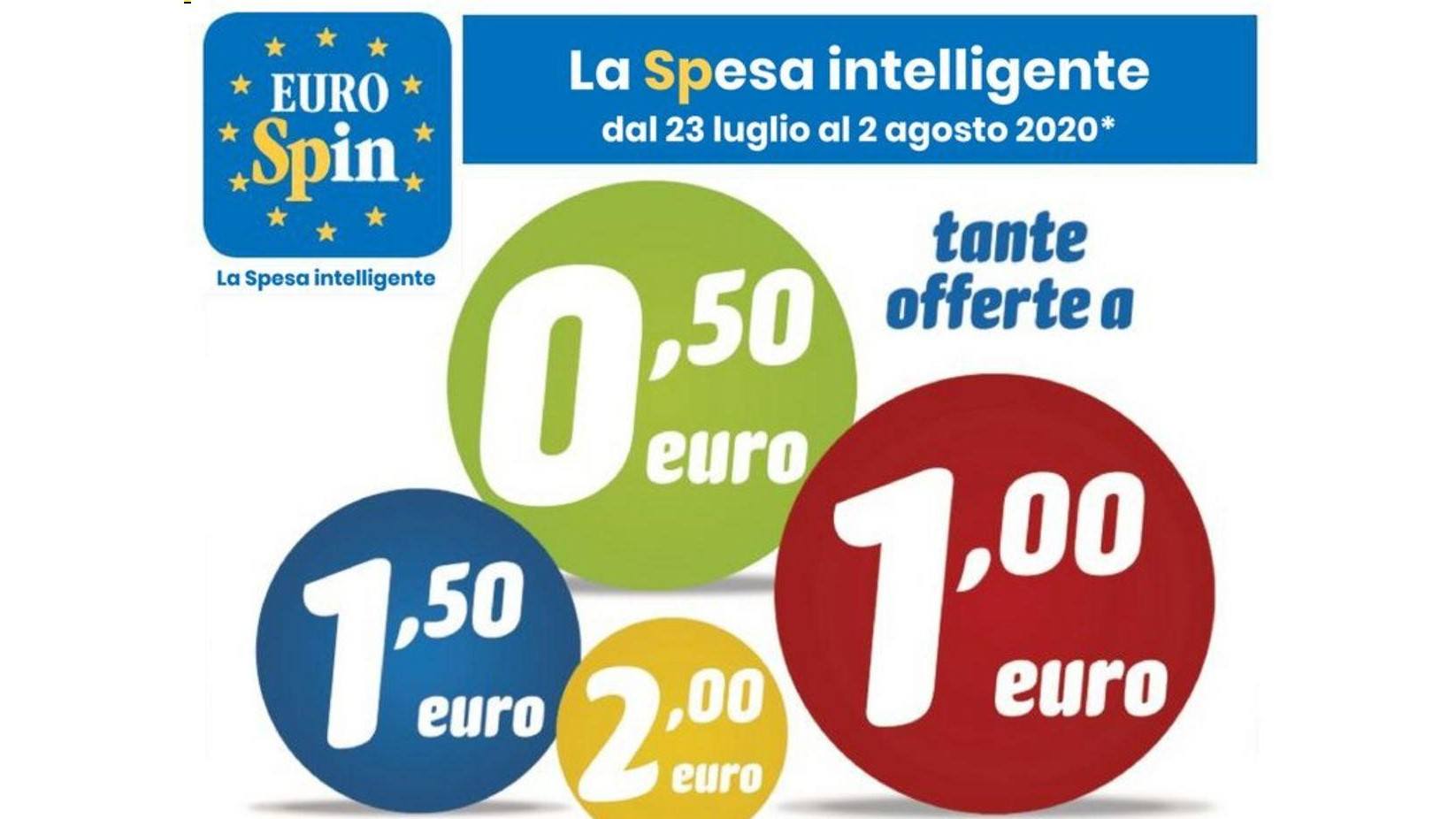 Anteprima Volantino Eurospin valido dal 23-07 al 02-08 2020