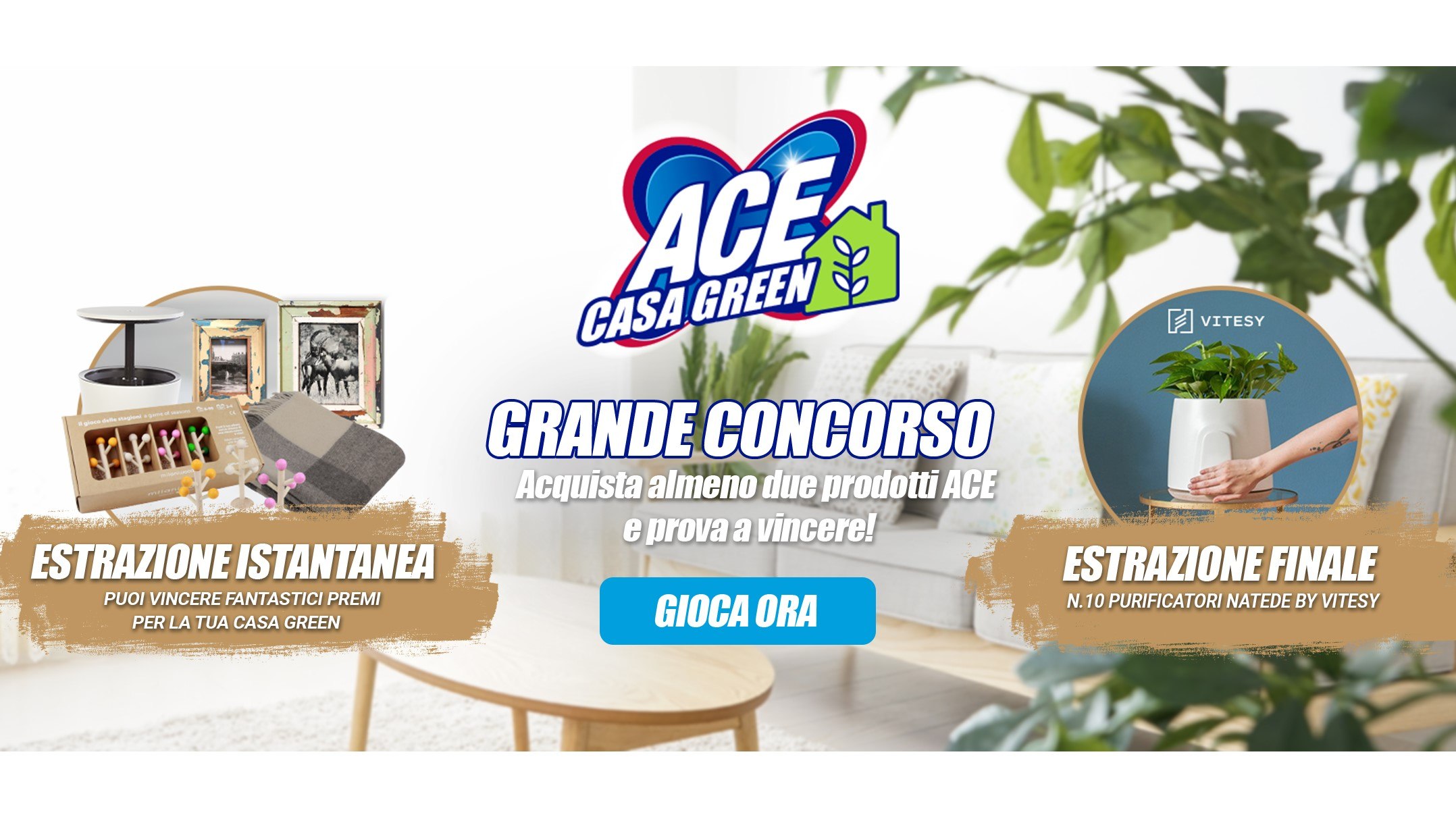 Concorso a premi ACE casa green 2020