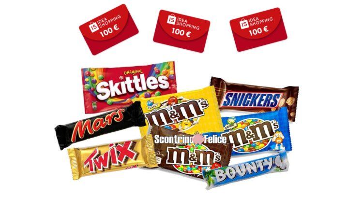 concorso M&Ms Skittles Mars Snickers Twix Bounty Celebrations Gusto da Brivido e Premi da Urlo