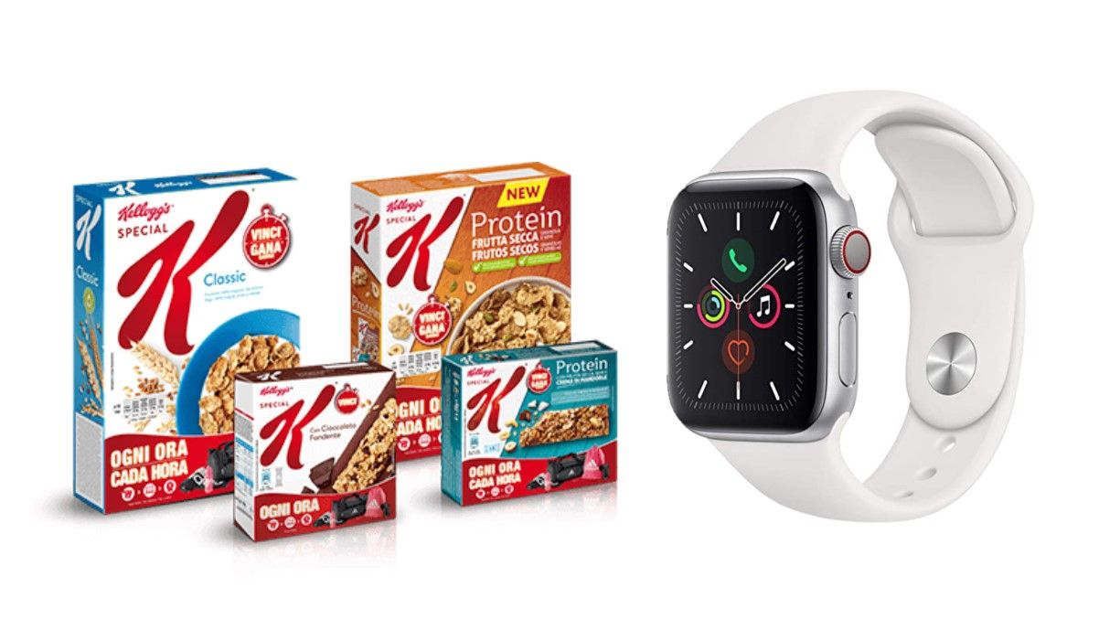 Concorso Special K da Conad vinci Apple Watch 5 e forniture di prodotti