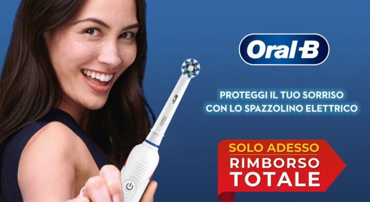 Oral-B Rimborso Totale dello spazzolino elettrico
