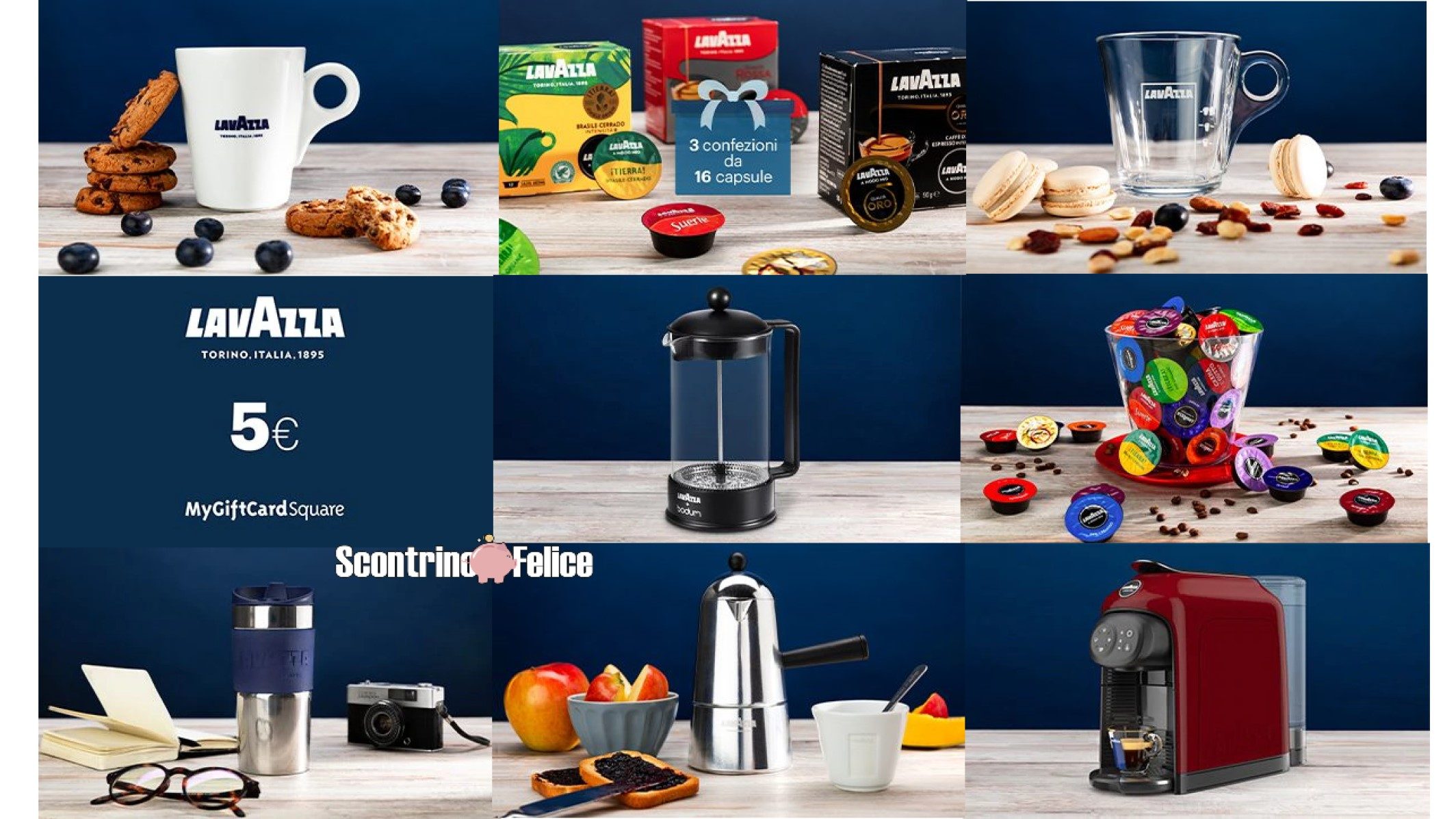 Raccolta punti A Modo Mio “Collection Piacere Lavazza”: accumula Chicci e richiedi premi certi!