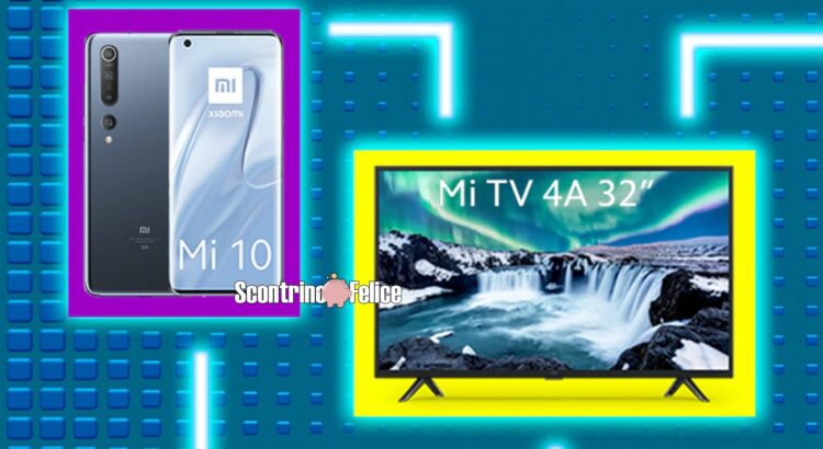 Tim Party vinci smartphone Xiaomi Mi 10 e Smart TV Xiaomi 4A 32