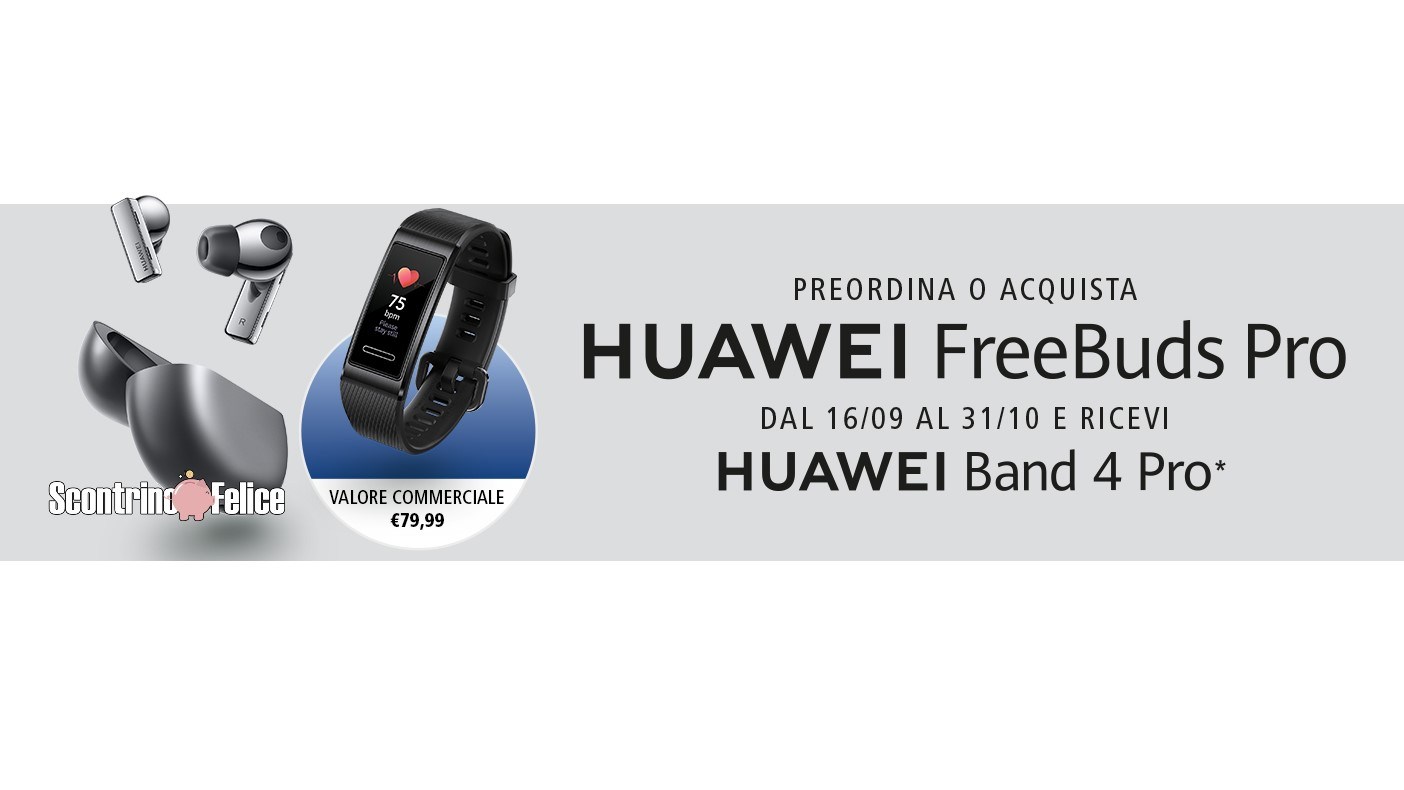 Huawei FreeBuds Pro premio certo