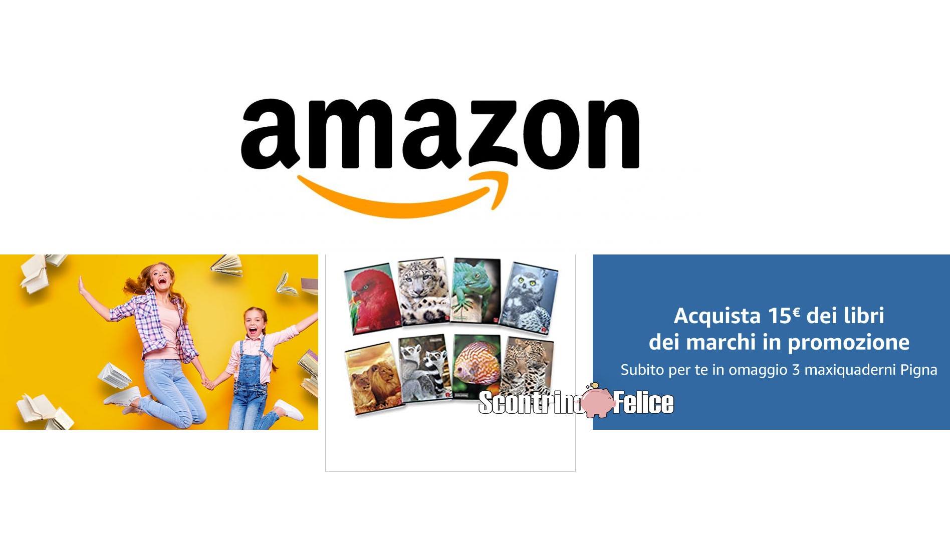 Amazon Per fare la differenza Maxi quaderni Pigna omaggio