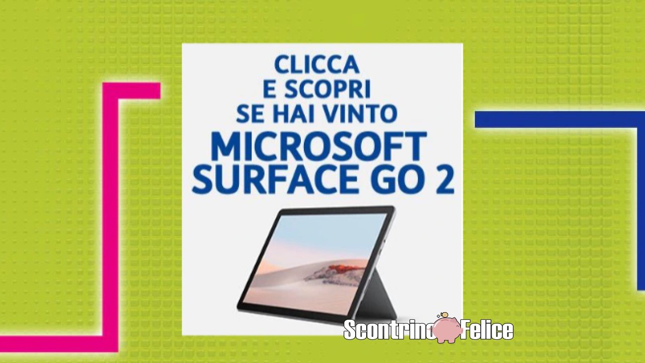 Con TIM Party vinci 10 tablet Microsoft Surface Go 2