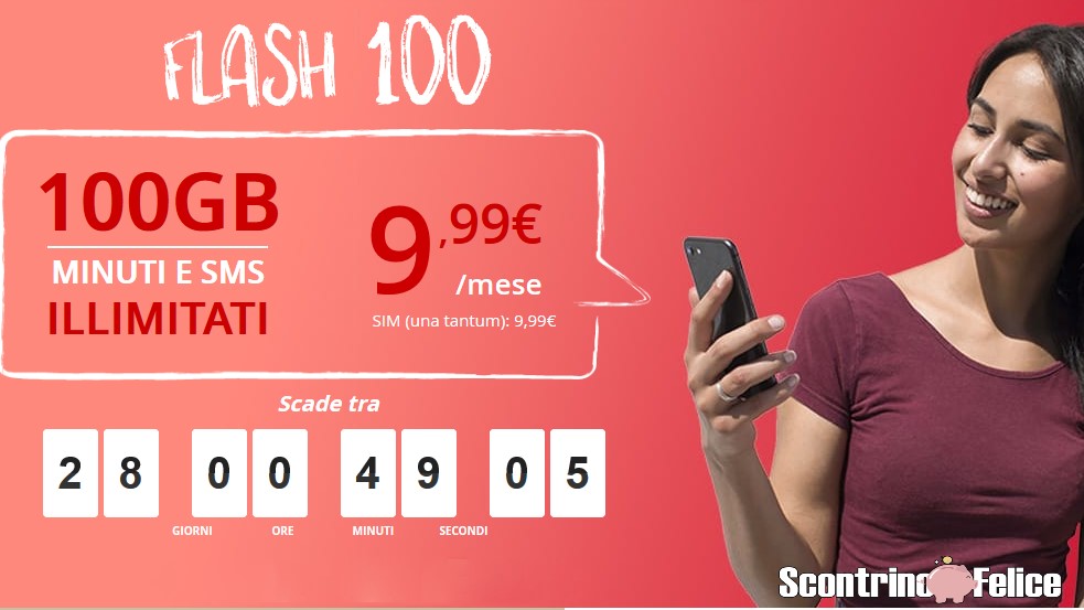 Offerta Flash 100 GB Iliad
