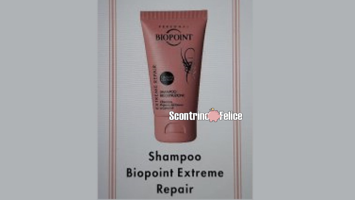 Affari in Edicola shampoo Biopoint Extreme Repair con Cosmopolitan