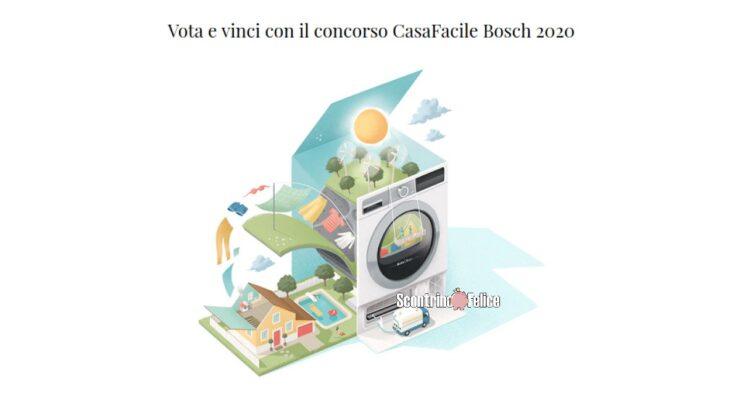 Vota e vinci con il concorso CasaFacile Bosch 2020