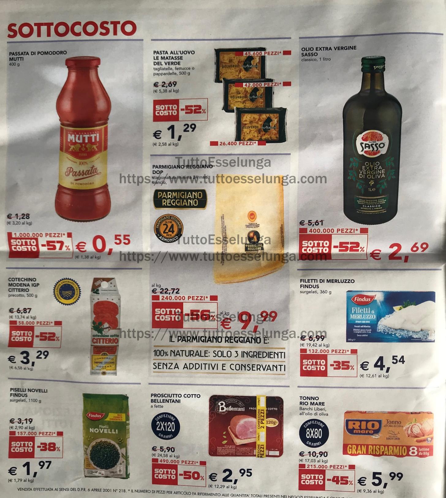 Volantino Offerte Esselunga valido dal 12/11 al 21/11 2020 2