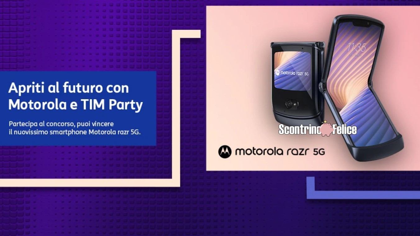 Apriti al futuro con Motorola e TIM Party
