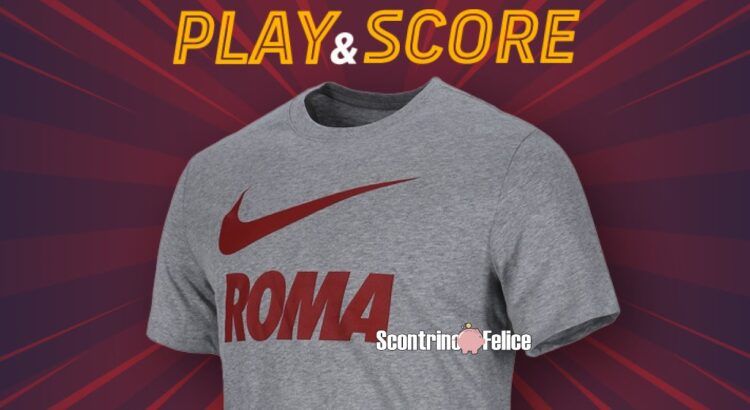 Vinci gratis la nuova tshirt training ground 2020-21 della Roma