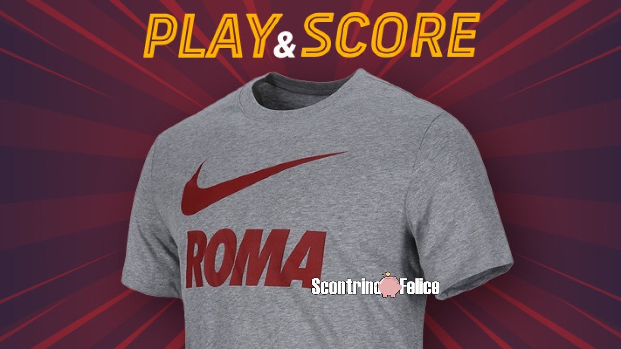Vinci gratis la nuova tshirt training ground 2020-21 della Roma