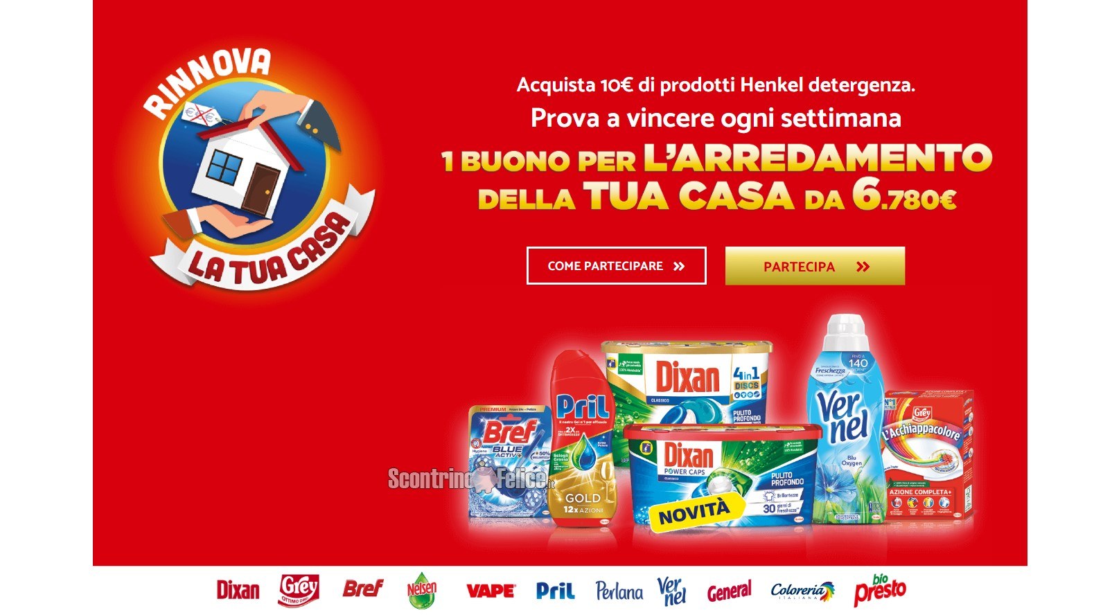 Concorso Henkel Un anno di casa 2021