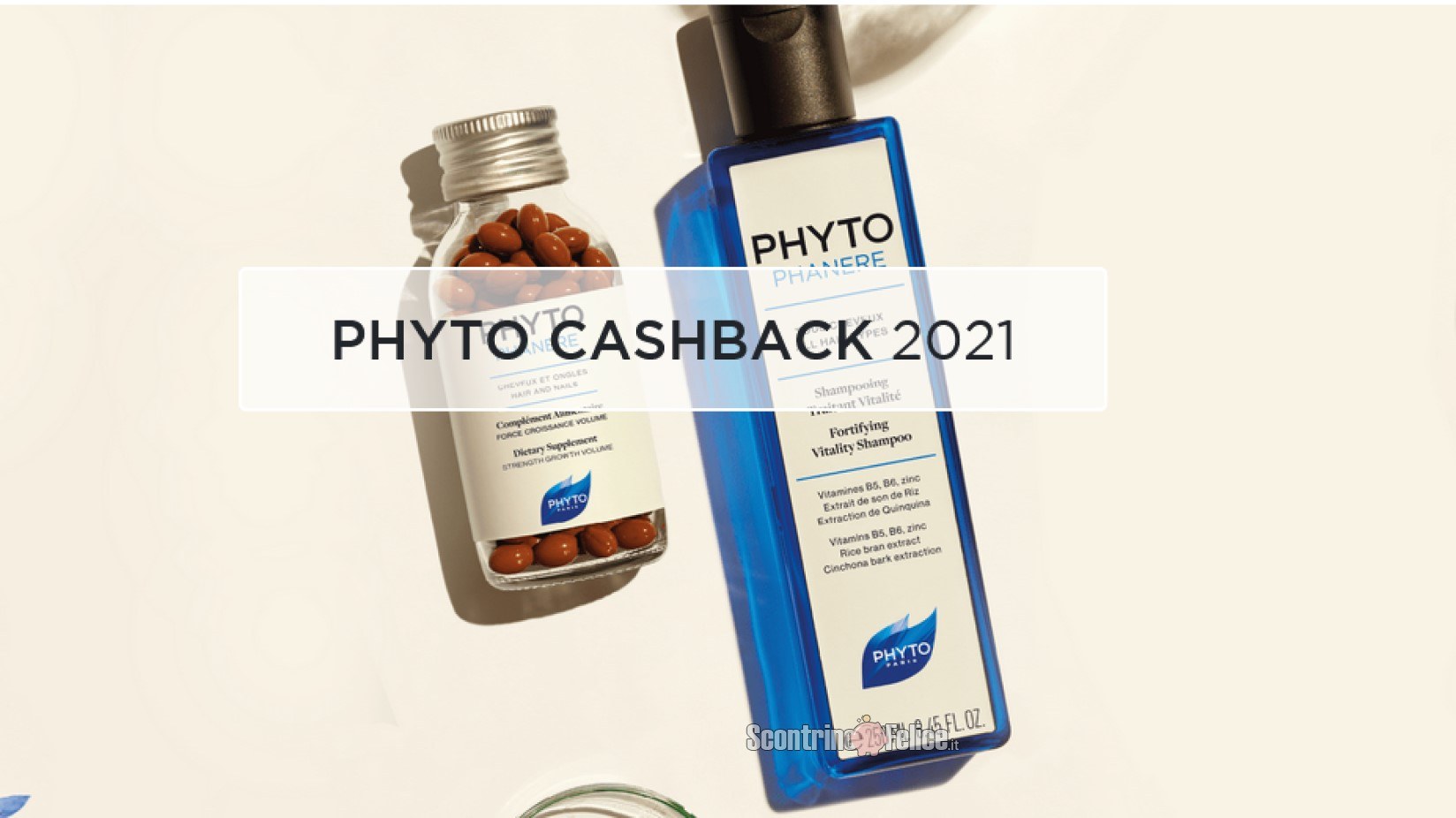 Cashback Phyto 2021 rimborso shampoo