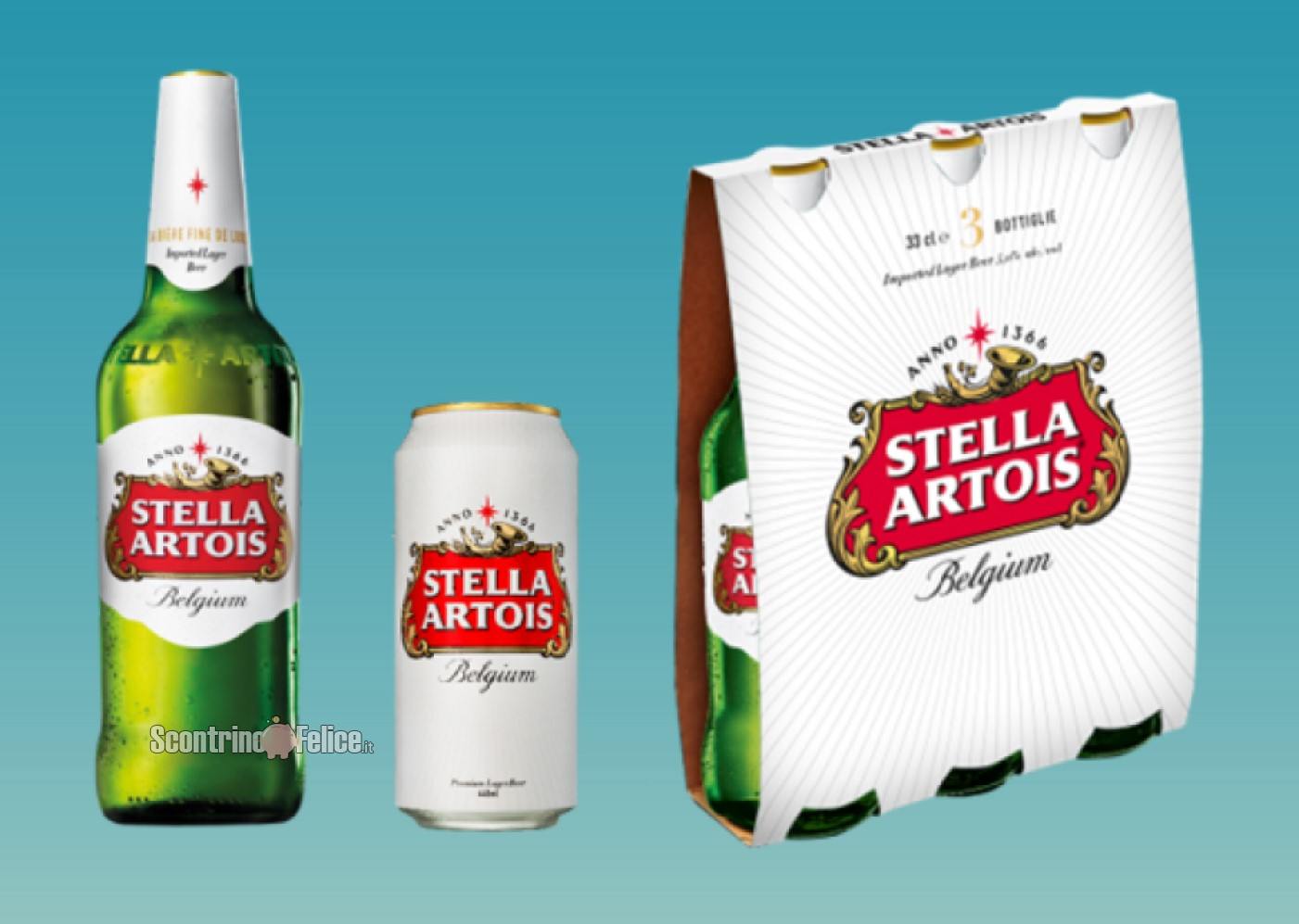 Stella Artois “Un calice stellare”: ricevi un calice come premio certo 1
