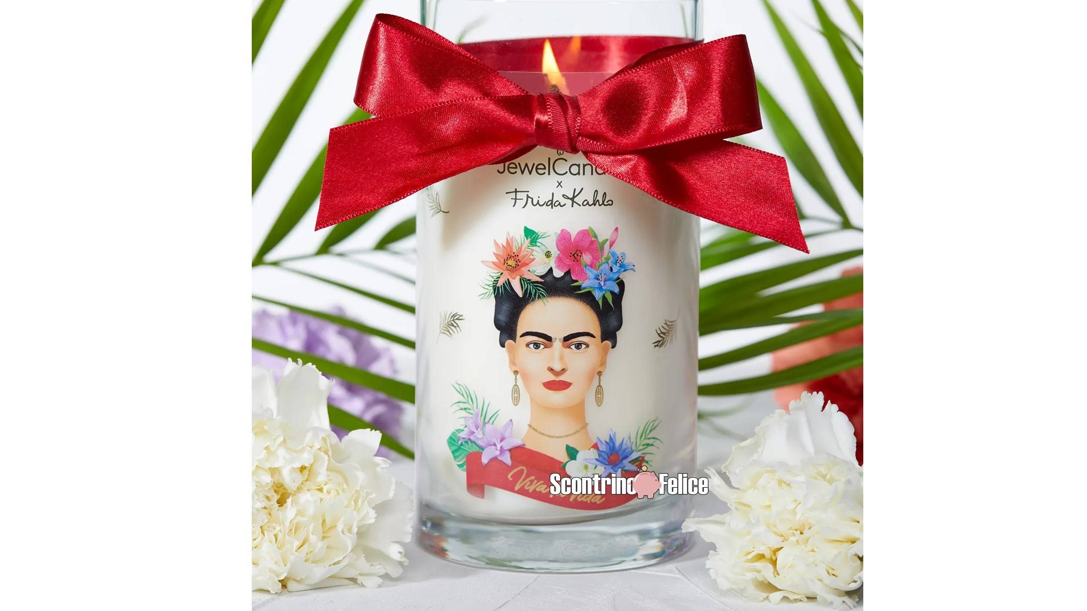 Vinci gratis la JewelCandle Viva la Vida di Frida Kahlo