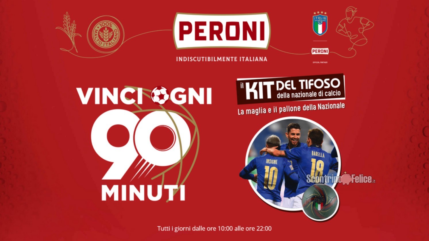 Concorso Se ci unisce è Peroni kit del tifoso