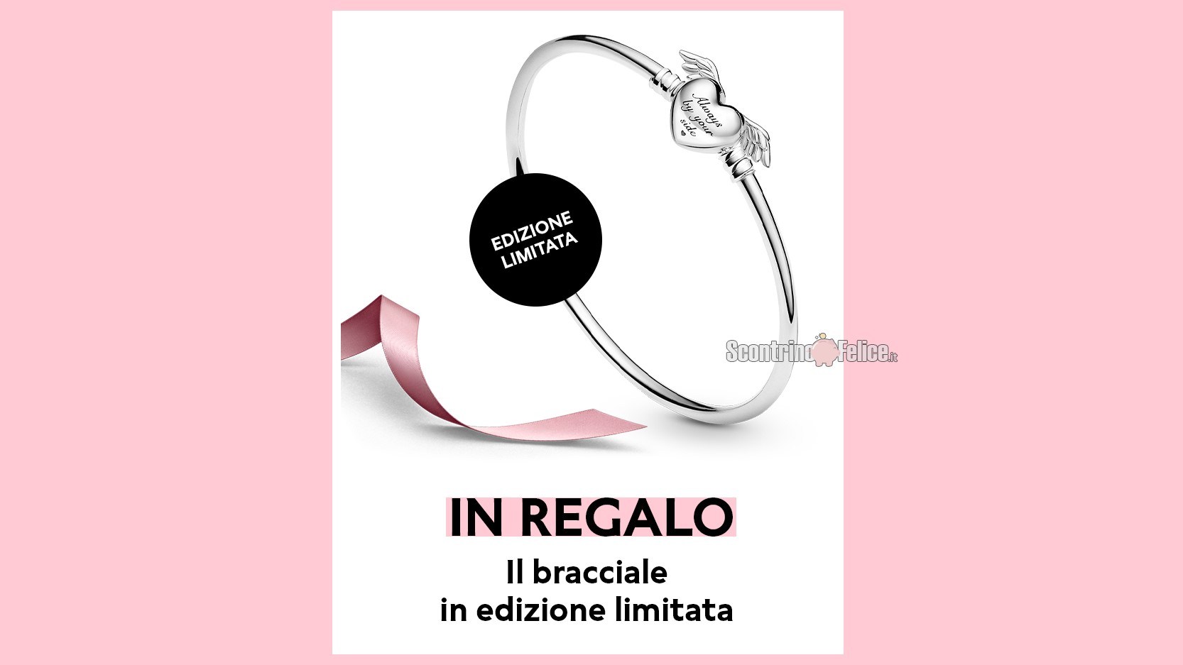 Pandora Mother’s Day 2021 in regalo bracciale in edizione limitata per la festa della Mamma Always by your side