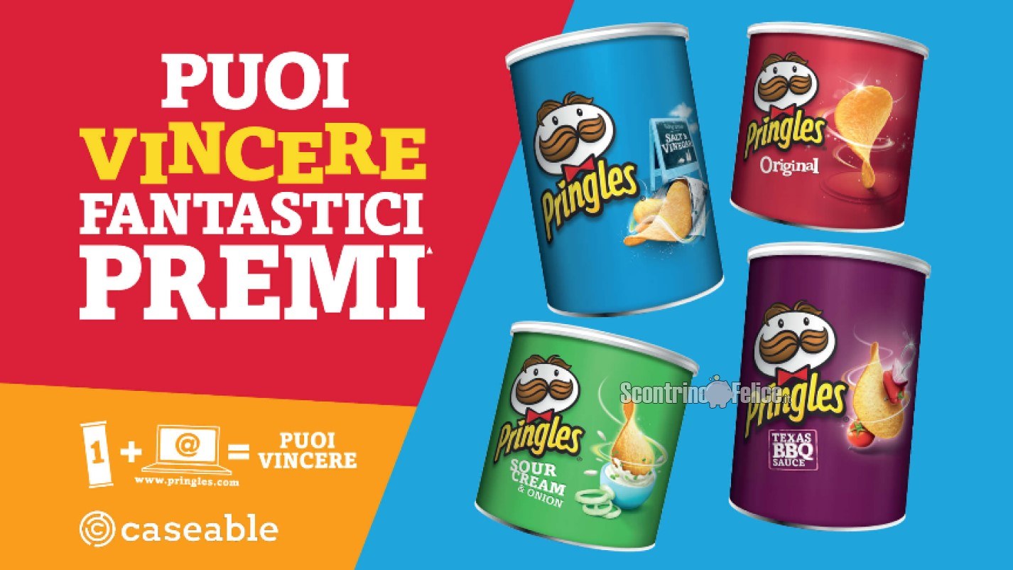 Concorso Pringles vinci buoni caseable.com da 30 Euro