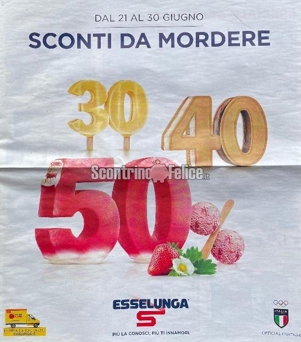 Anteprima Volantino Esselunga valido dal 21 al 30 giugno 2021 "Sconti da Mordere" 1