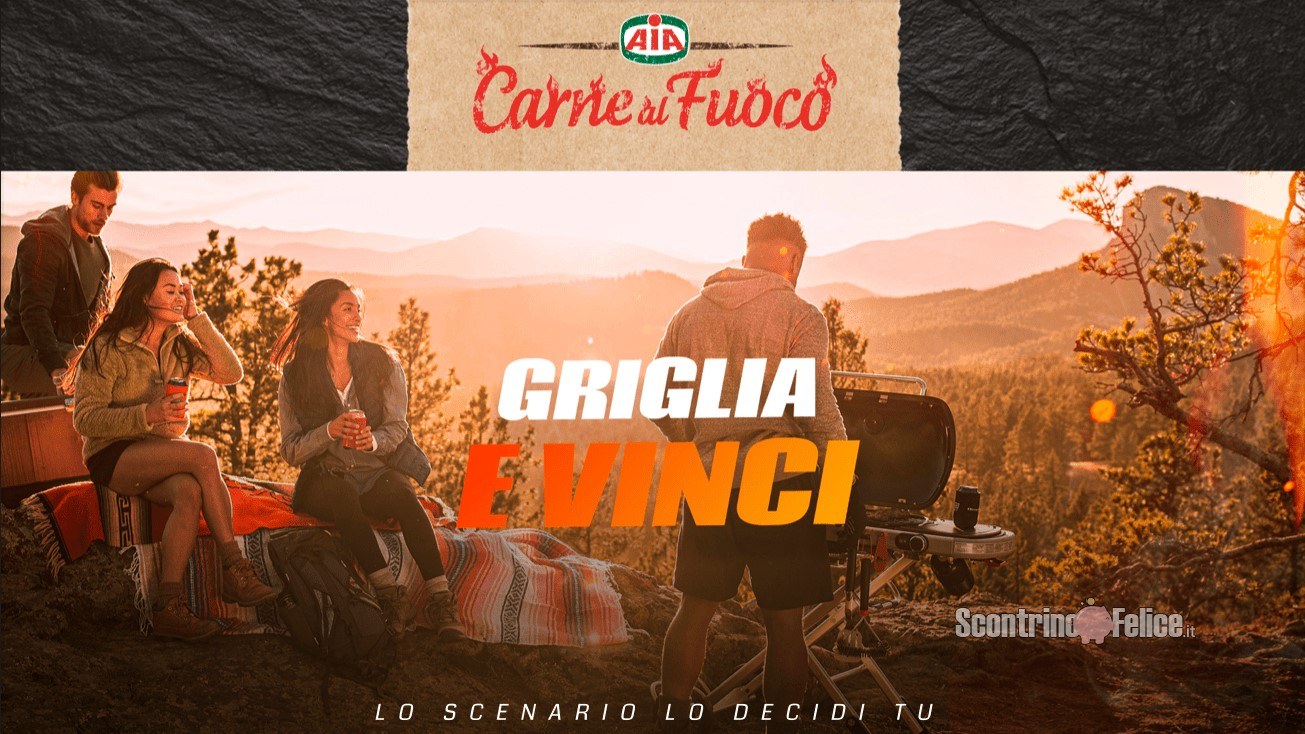 Concorso AIA Griglia e Vinci carne al fuoco in palio un Barbecue Weber Traveler e Gift Card Idea Shopping da 100 euro