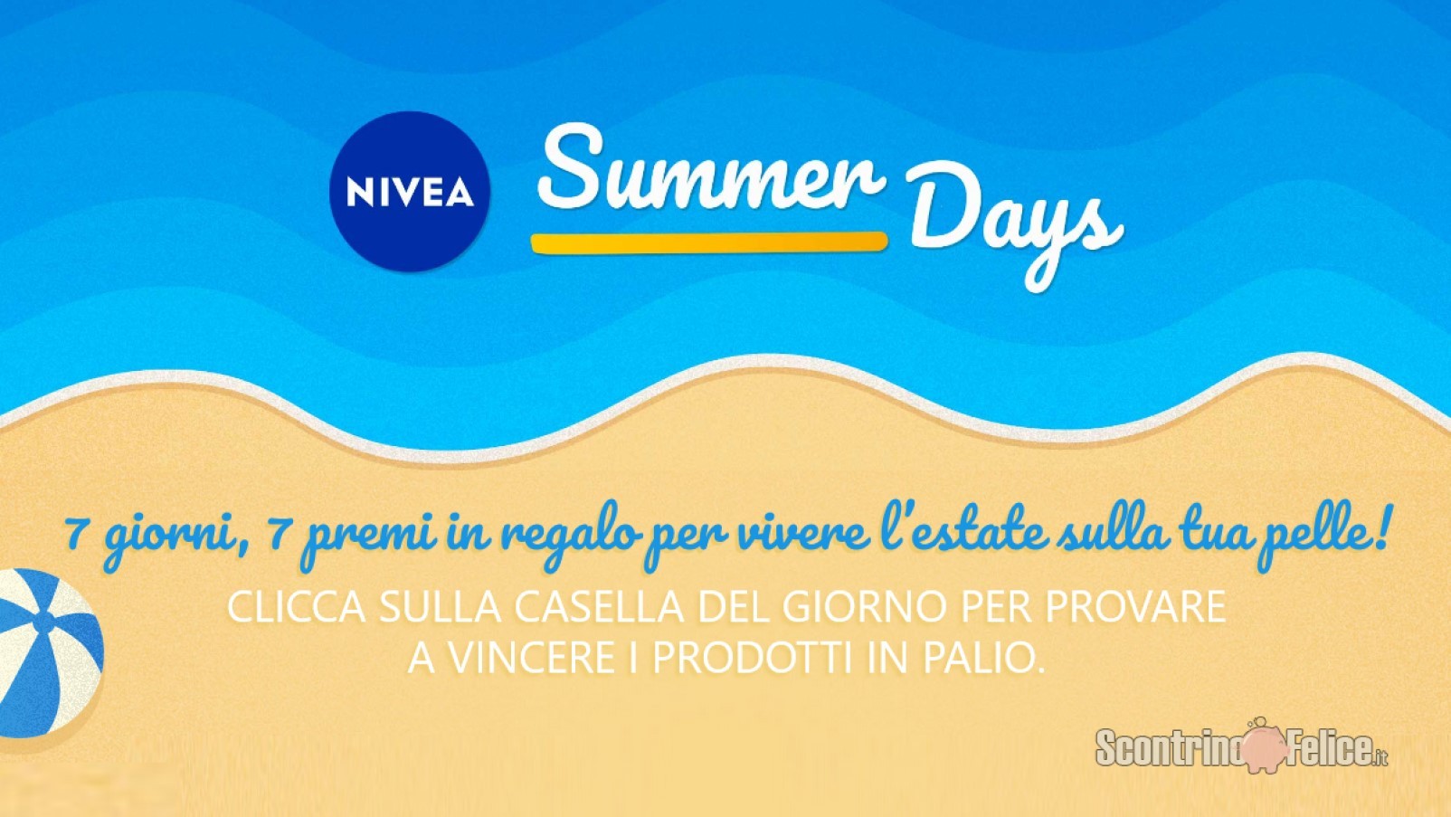 Concorso gratuito NIVEA Summer Cruci-Calendar 2021
