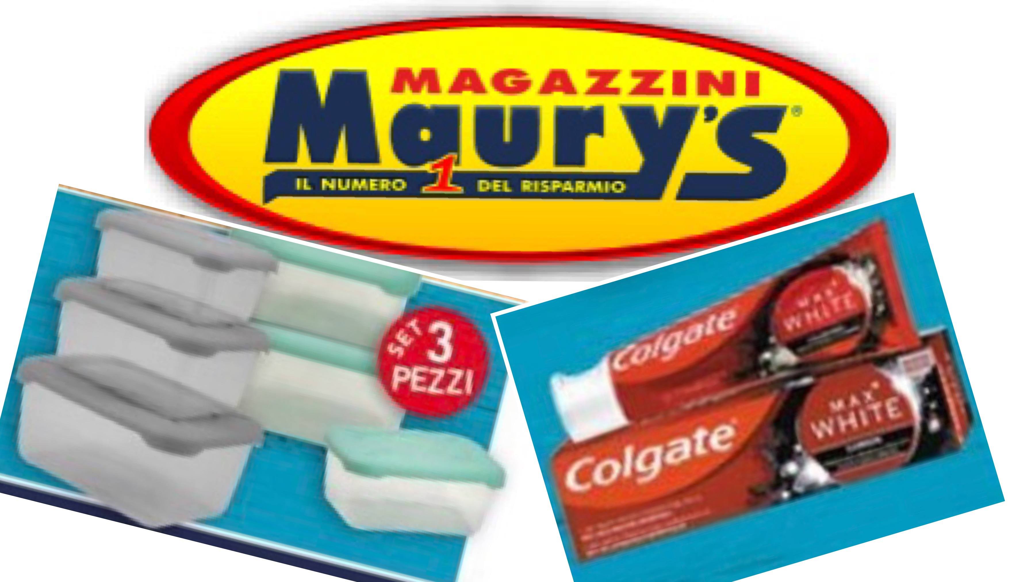 Set di contenitori frigo o dentifricio Colgate a solo 1€ da Maury’s 8