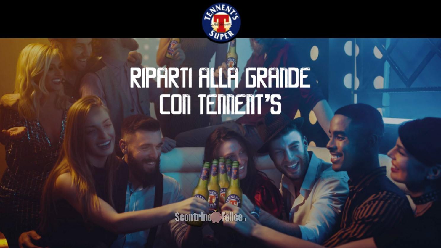 Spendi e Ripendi Riparti con Tennent's ricevi un rimborso di 10 euro