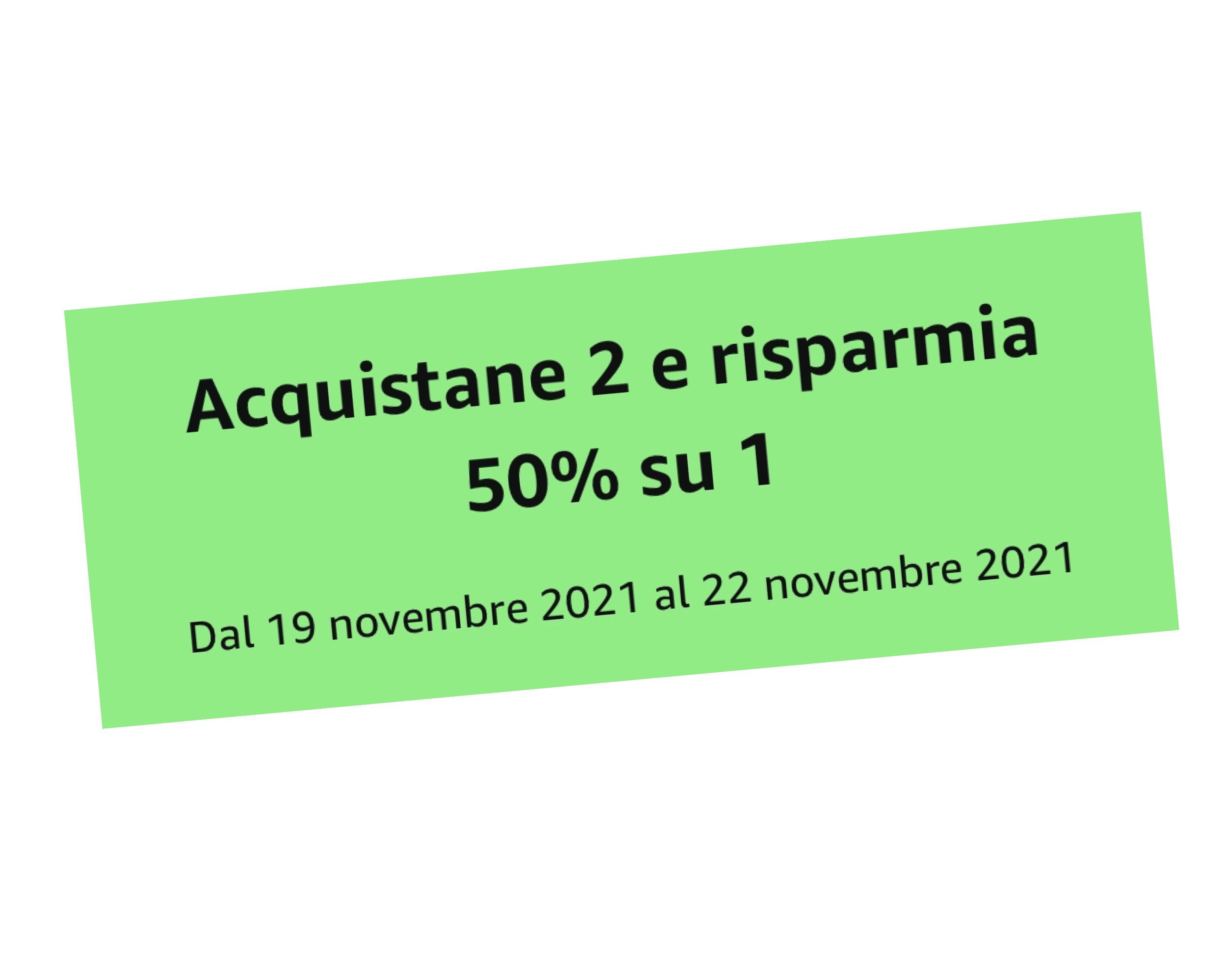 Promo giocattoli su Amazon: acquistane 2, 1 verrà scontato del 50% 59