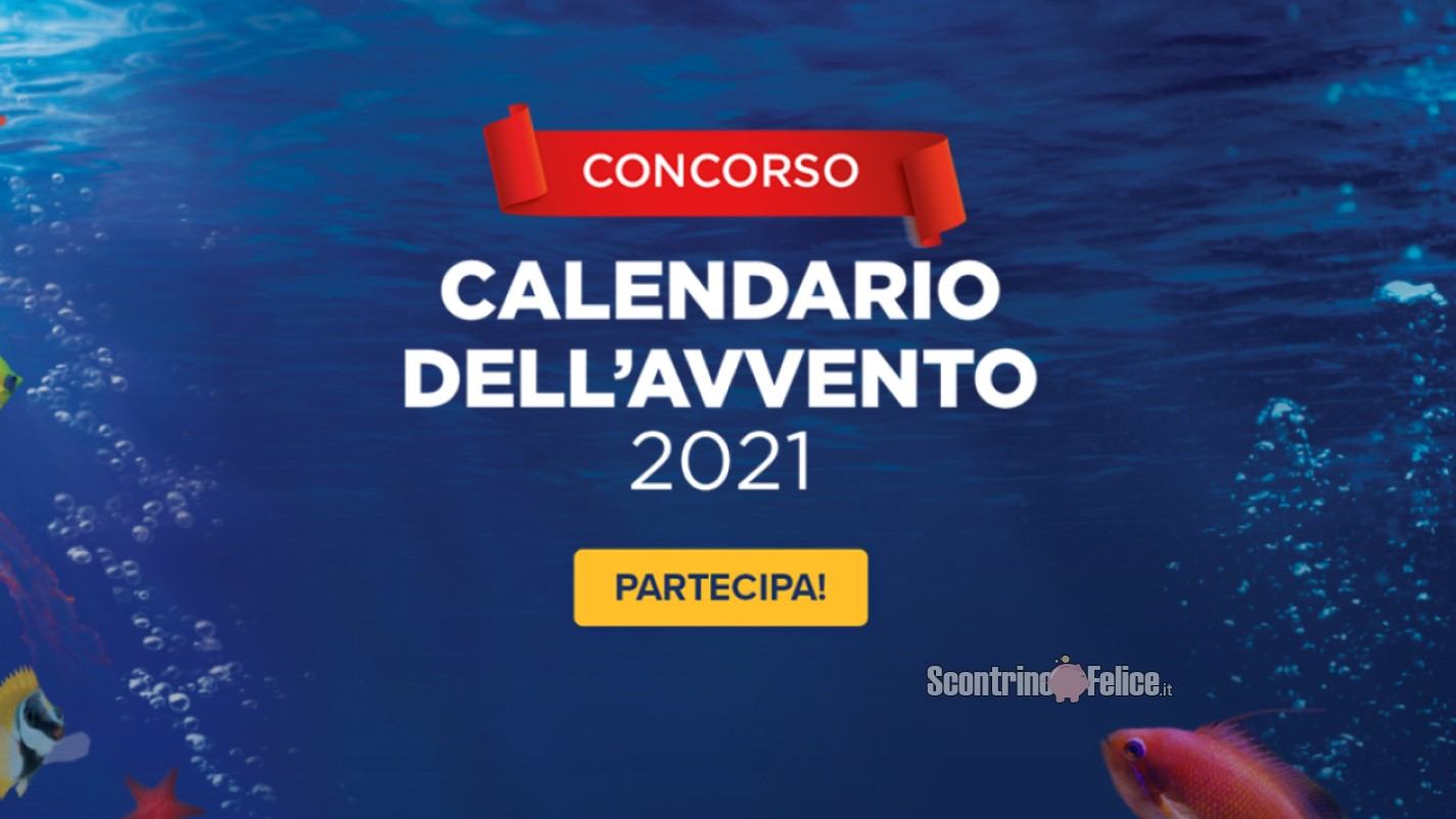 Calendario dell'Avvento dell'Acquario di Genova 2021