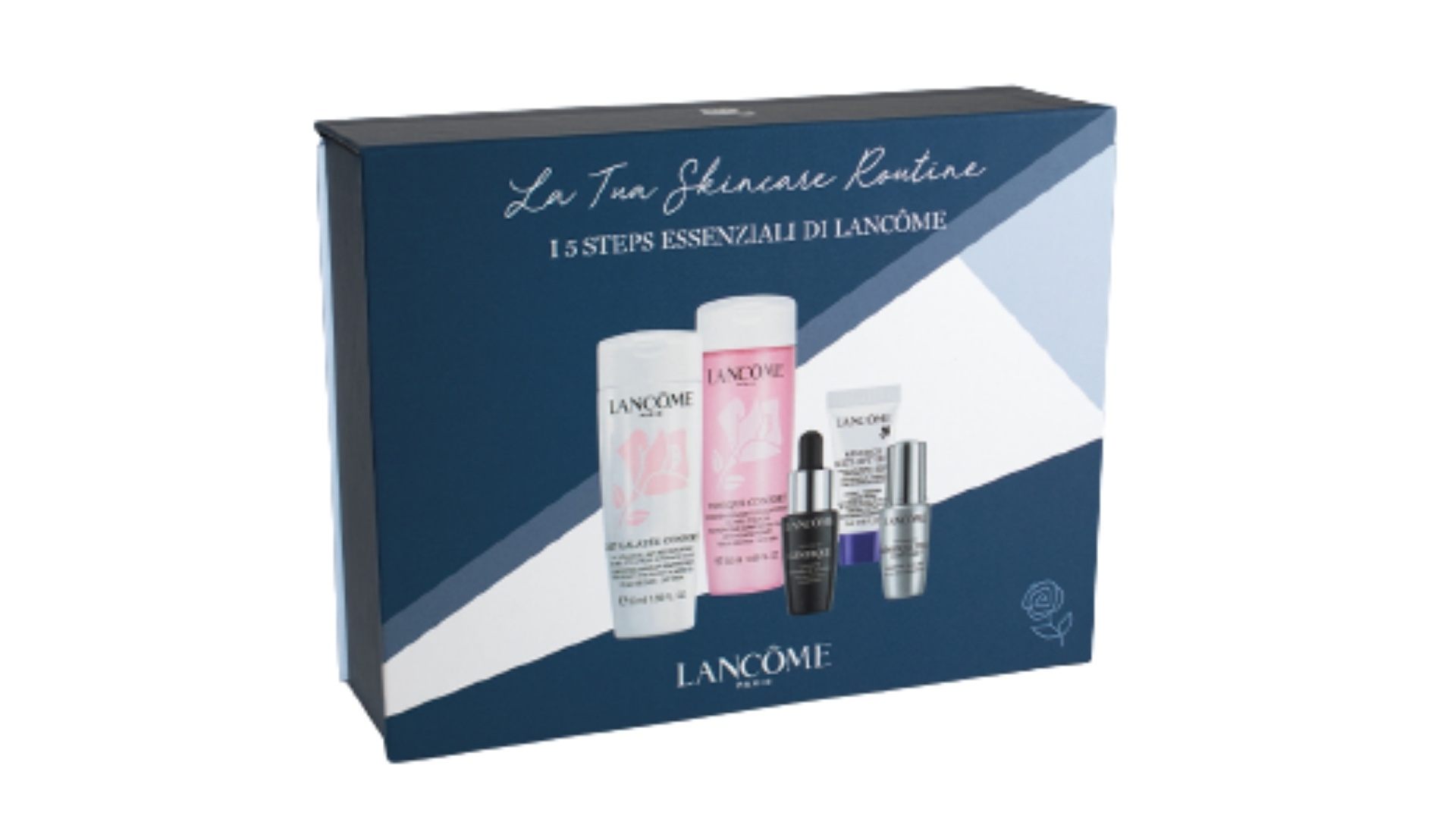 Vinci gratis 10 cofanetti “La tua skincare routine – I 5 steps essenziali di Lancôme” 1